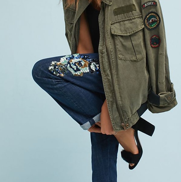 Anthropologie Pilcro Mid-Rise Boyfriend Jeans NWT - Picture 3 of 8